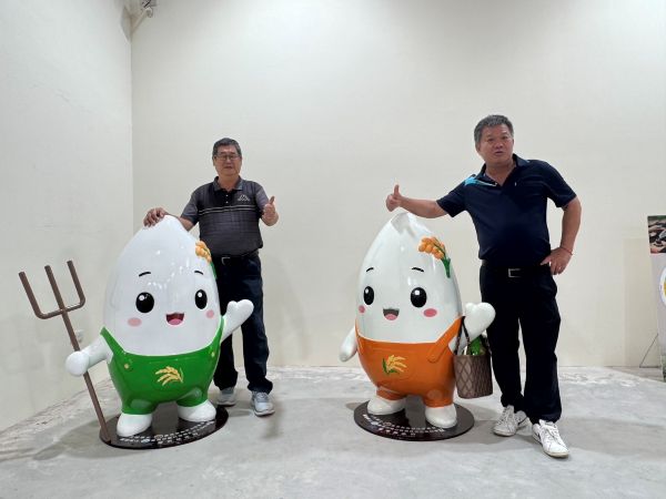 鹿野農業結合藝術創作　「鳳梨姐妹」、「米寶寶」打造在地農遊新亮點1